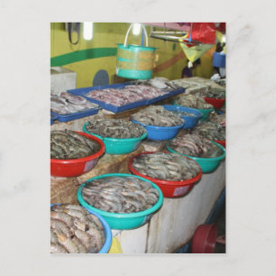 Cartão Postal Mercado úmido