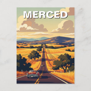 Cartão Postal Merced California Central Valley