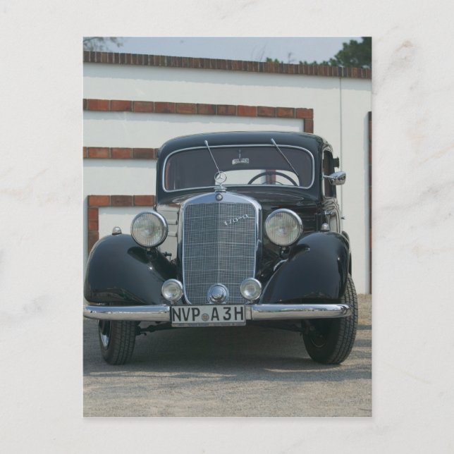 Cartão Postal mercedes antigo (Frente)
