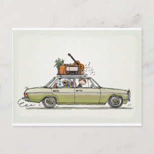 Cartão Postal Mercedes Benz Antigo
