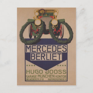 Cartão Postal Mercedes Berliet Card
