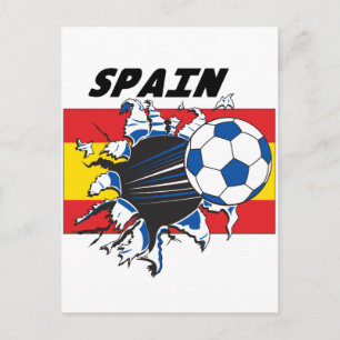 Cartão Postal Merch do ventilador do espanha