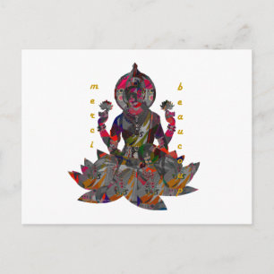 Cartão Postal Merci Beaucoup