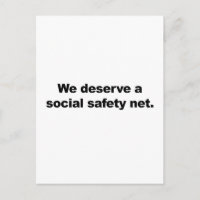 Merecemos uma rede de segurança social