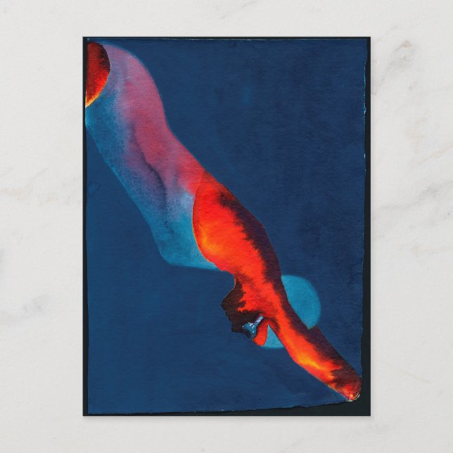 Cartão Postal Mergulhador 2011 (Frente)