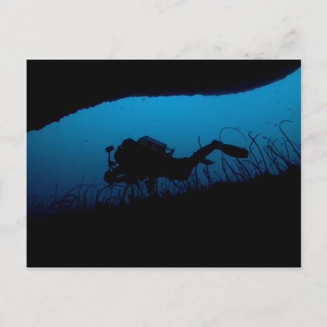 Cartão Postal Mergulhe o Castelo (Frente)