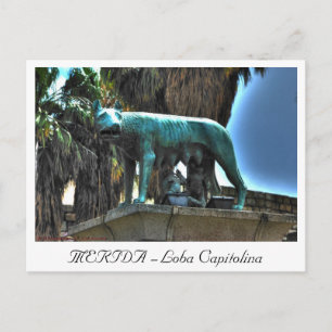 Cartão Postal MERIDA - Loba Capitolina