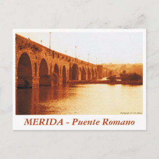 Cartão Postal MERIDA - Puente Romano