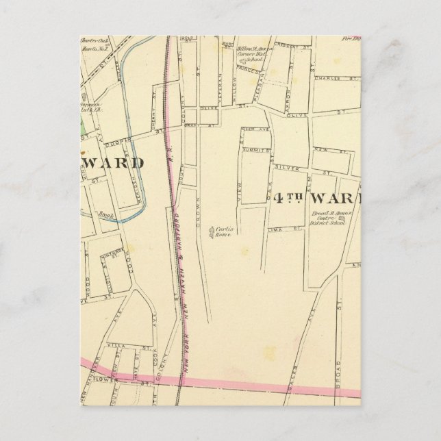 Cartão Postal Meriden Sul (Frente)