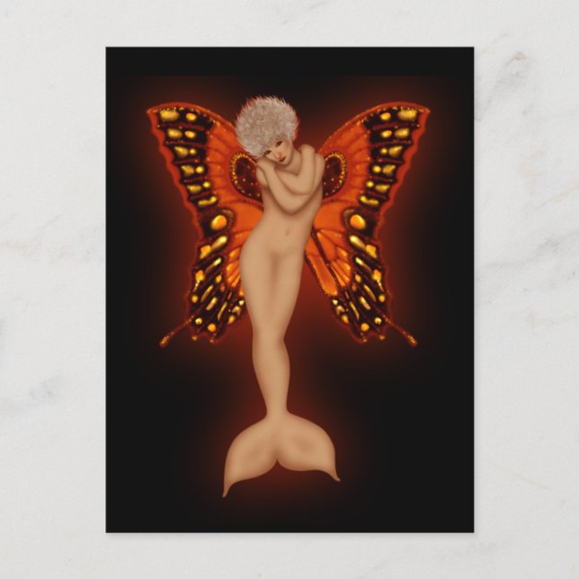 Cartão Postal Mermaid Fairy (Frente)