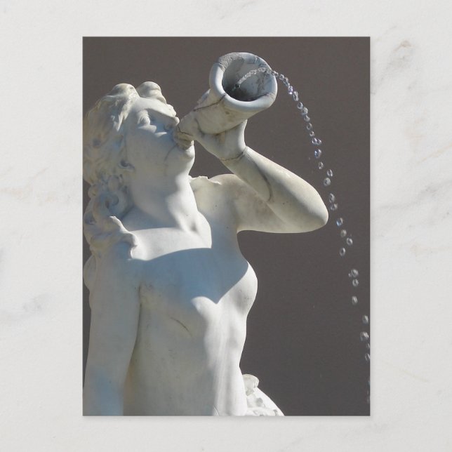 Cartão Postal Mermaid Fountain, Kansas City Plaza (Frente)