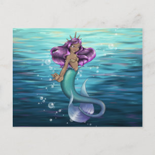 Cartão Postal Mermaid Iole