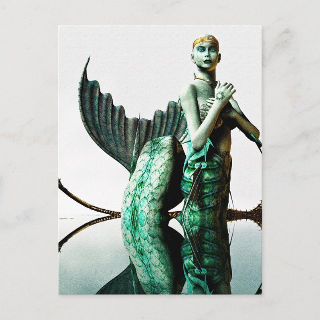 Cartão Postal Mermaid Queen (Frente)