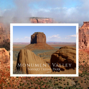 Cartão Postal Merrick Butte, Monument Valley Navajo Tribal Park