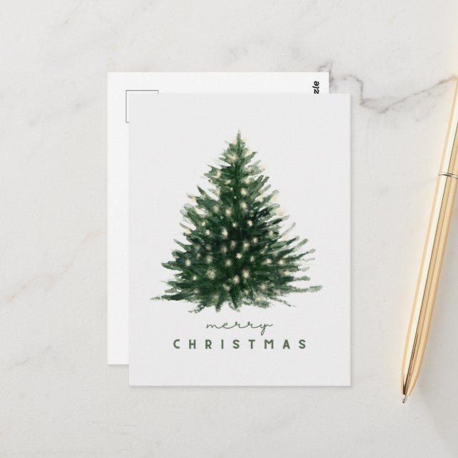 Cartão Postal merry christmas (Frente/Verso In Situ)