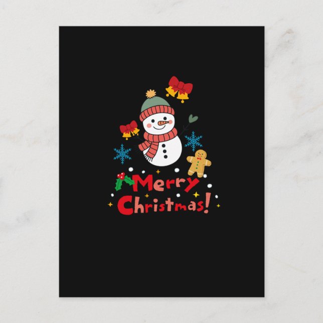 Cartão Postal Merry Christmas! (Frente)