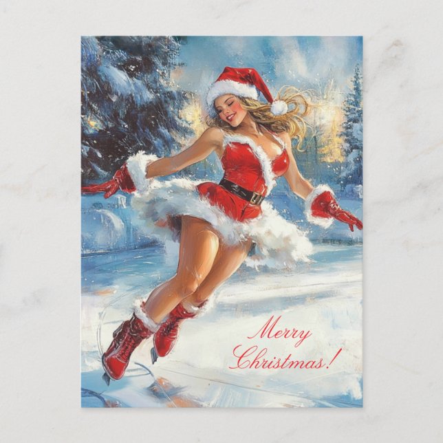 Cartão Postal Merry Christmas (Frente)