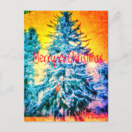 CARTÃO POSTAL MERRY CHRISTMAS SPRUCE BRIGHT1