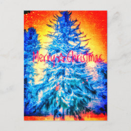 CARTÃO POSTAL MERRY CHRISTMAS SPRUCE BRIGHT2