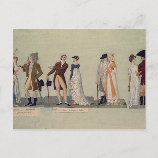 Cartão Postal Merveilleuse... (Frente)