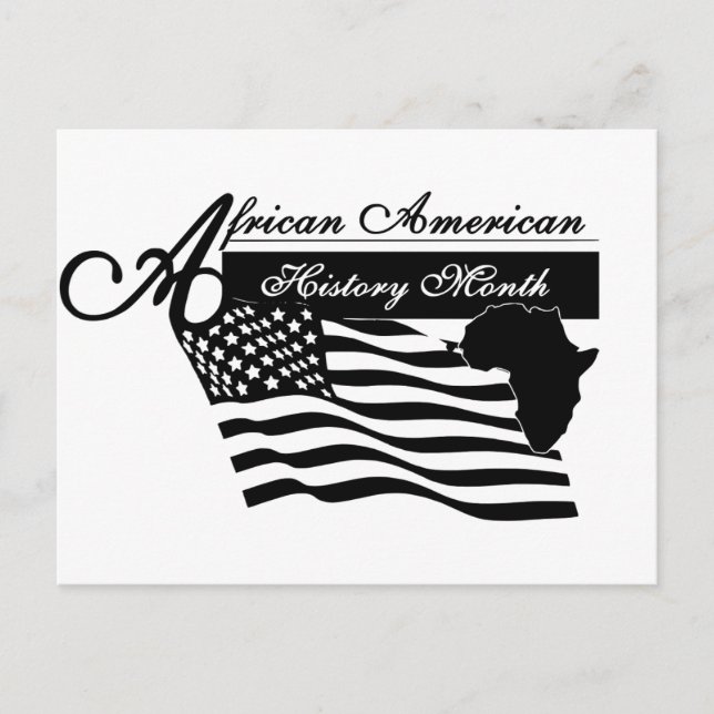 Cartão Postal Mês da História Negra (Frente)