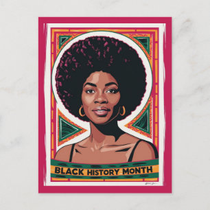 Cartão Postal Mês da História Negra