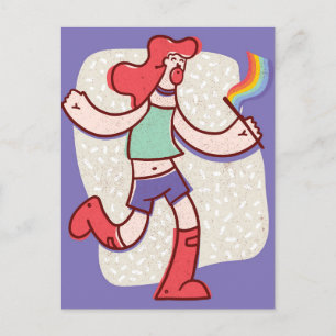 Cartão Postal Mês do Orgulho