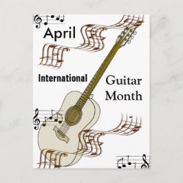 Cartão Postal Mês Internacional do Violão