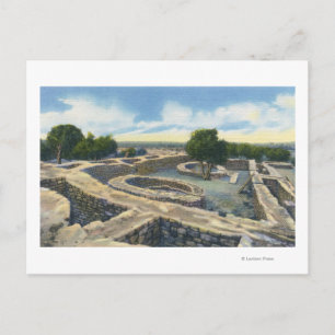 Cartão Postal Mesa Verde Nat. Park, Colorado - Sun Temple