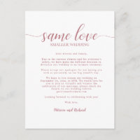 Mesmo Amor Casamento Downsized Rosa Dourado