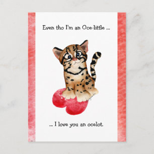 Cartão Postal Mesmo Assim, Eu Te Amo Um Cartão-Postal Ocelot