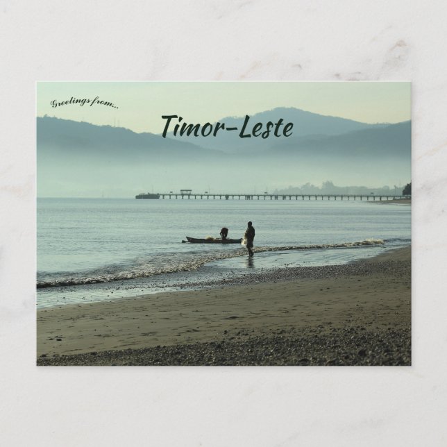 Cartão Postal Mesmo Manufahi Timor-Leste (Frente)