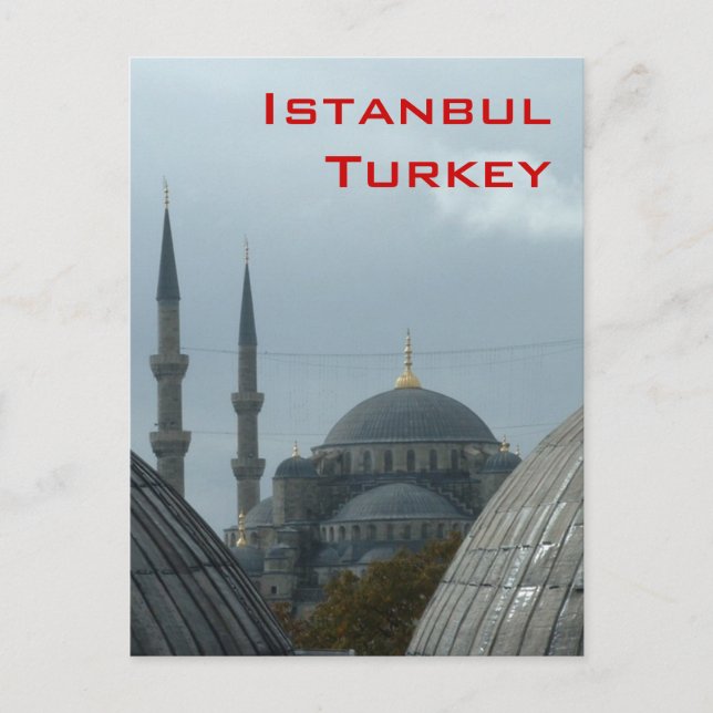 Cartão Postal Mesquita Azul (Frente)