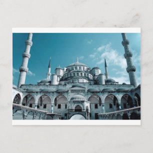 Cartão Postal Mesquita Azul em Istambul
