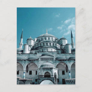 Cartão Postal Mesquita Azul em Istambul