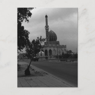 Cartão Postal Mesquita Buniya Vintage Iraque Bagdá