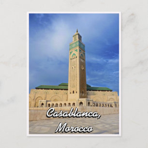 Cartão Postal Mesquita de Casablanca