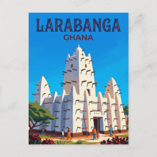 Cartão Postal Mesquita de Larabanga Gana