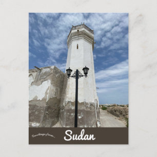 Cartão Postal Mesquita em Suakin, Sudão