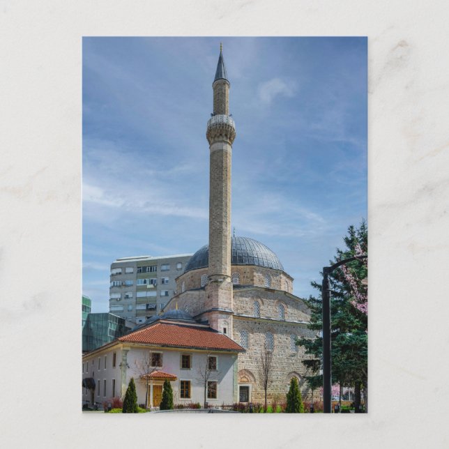 Cartão Postal Mesquita Ishak Chelebi, Bitola - Cartão-postal Mac (Frente)