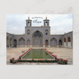 Cartão Postal Mesquita Nasir Ol Molk Shiraz Irã