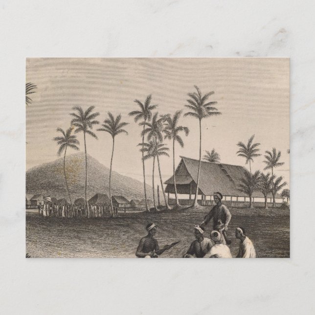 Cartão Postal Mesquita, Sooloo, Filipinas (Frente)