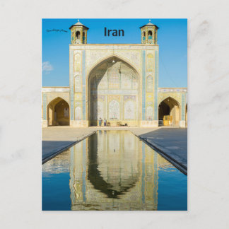 Cartão Postal Mesquita Vakil Shiraz Irã