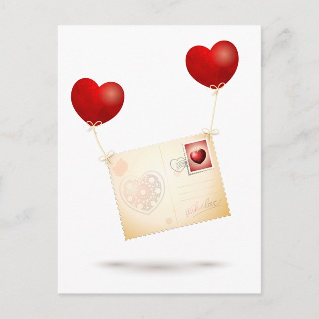 Cartão Postal Message of Love (Frente)