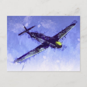 Cartão Postal Messerschmitt Bf 109