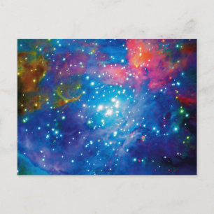 Cartão Postal Messier 42 Nebulosa de Órion Infravermelho Foto Es