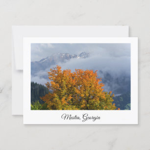 Cartão postal Mestia Georgia