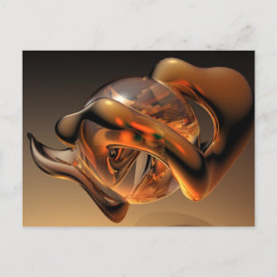 Cartão Postal Metal e vidro