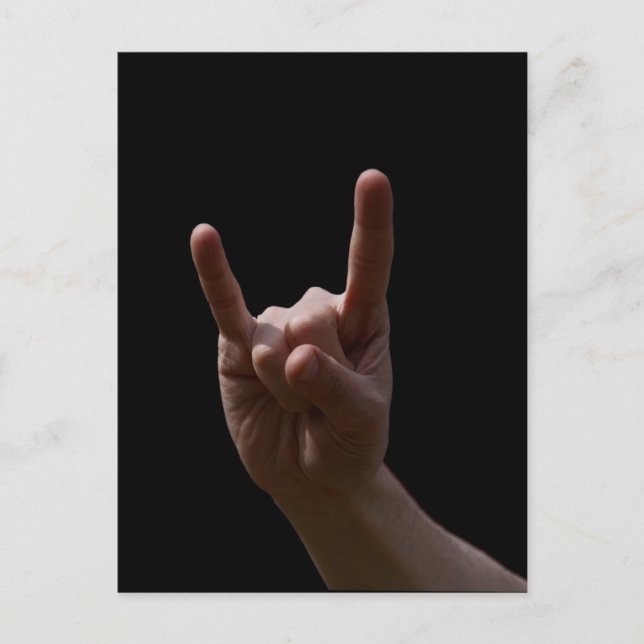 Cartão Postal metal pesado (Frente)