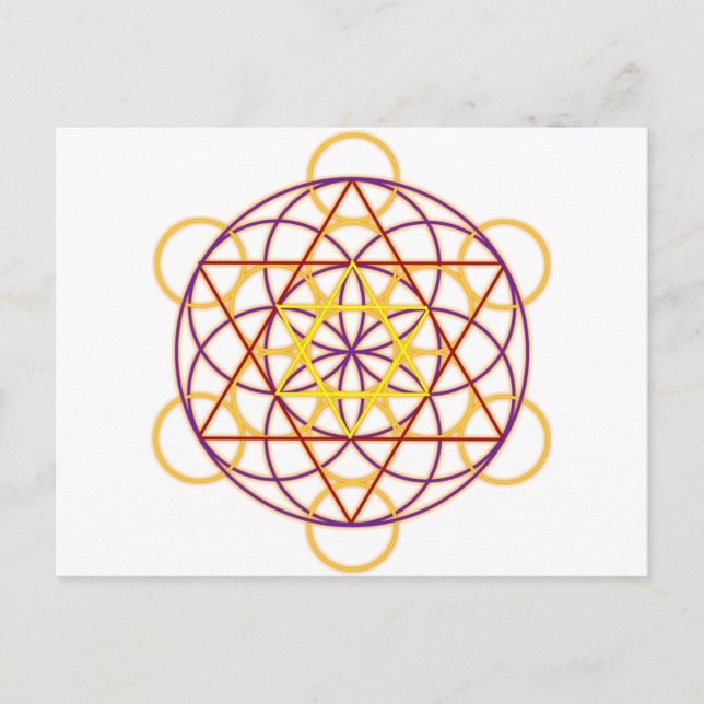 Cartão Postal MetatronGlow1 (Frente)